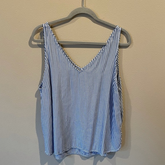 Old Navy Striped Loose Tank - Picture 1 of 1
